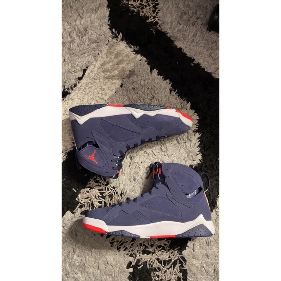 Nike Air Jordan 7 Retro Quai 54 2022 Mens Size 15 Blue Crimson DV0577-500